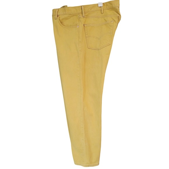 Levi's 501 93Yellow Button Fly Denim Jeans‎ W44 L32 - Picture 10 of 16